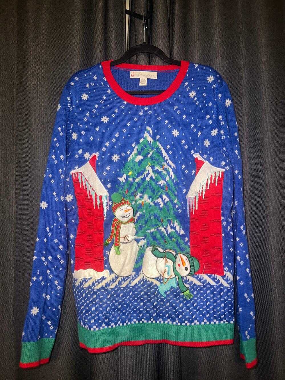 Ugly Christmas Sweater Xmas Size Large